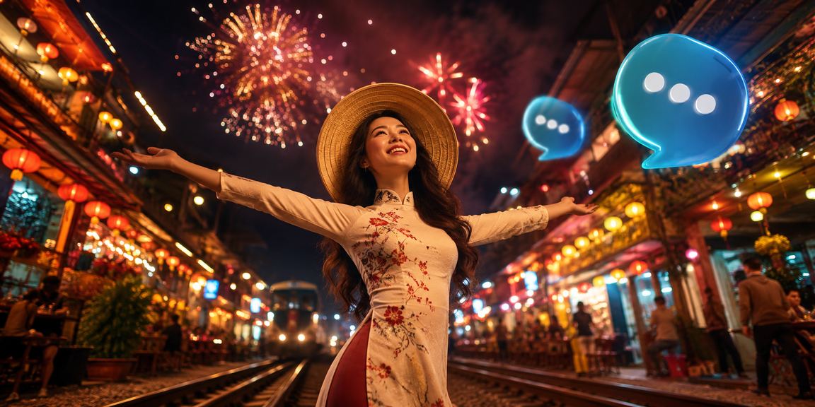 Người chơi casino tại Hà Nội với nón lá truyền thống