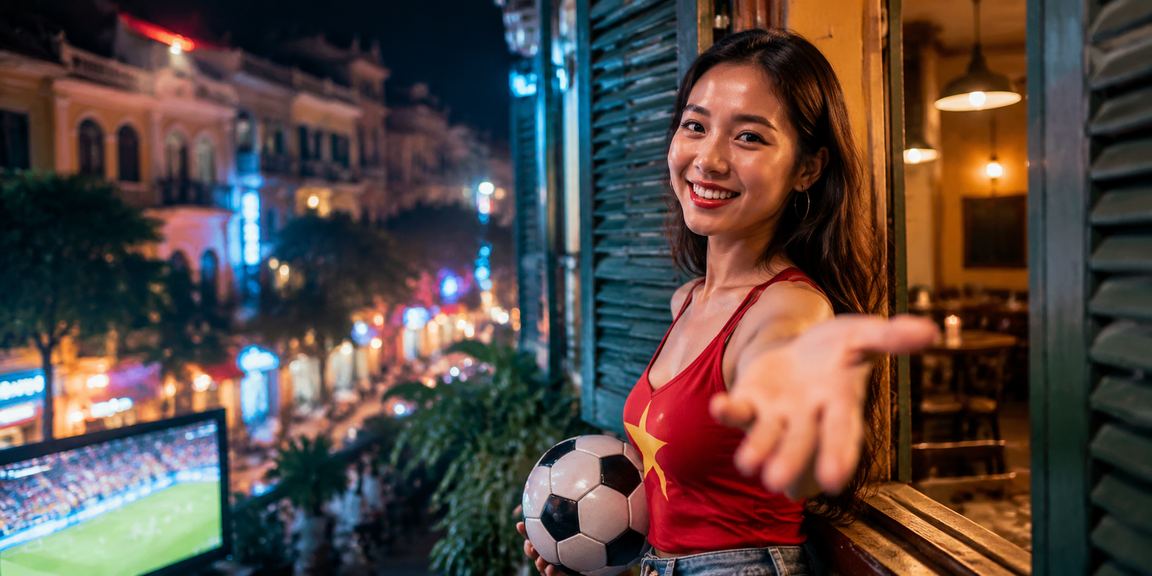 Người dùng tại Hà Nội xem cược bóng đá và trò chơi trực tuyến trong quán cà phê với điện thoại thông minh