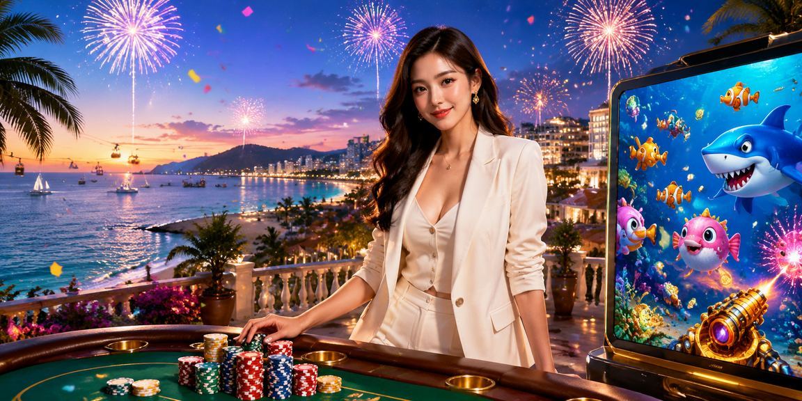Lễ hội bắn cá tại Phú Quốc – người dùng trải nghiệm game bắn cá trực tuyến bên bờ biển nhiệt đới