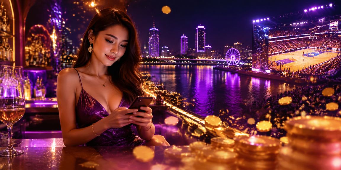 Cá cược bóng rổ tại Quy Nhơn dưới ánh đèn neon rực rỡ
