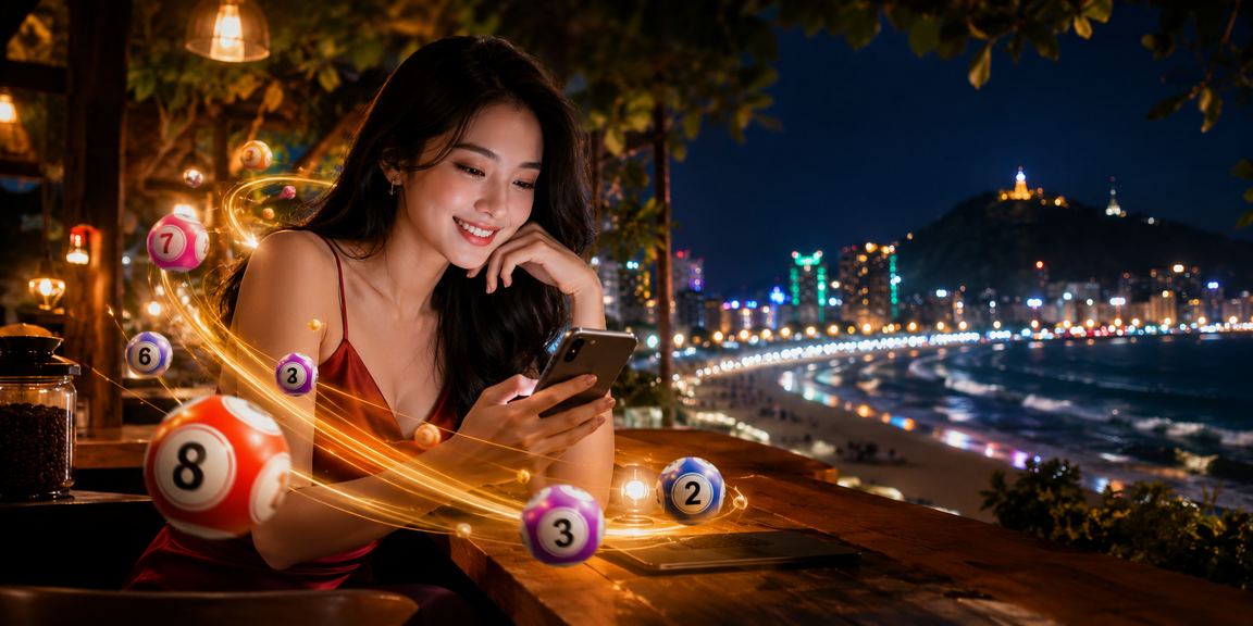 Người dùng tại Vũng Tàu trải nghiệm xổ số trực tuyến và khuyến mãi voucher bên bờ biển
